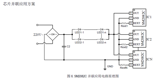 SM2082C_单通道LED恒流驱动控制芯片