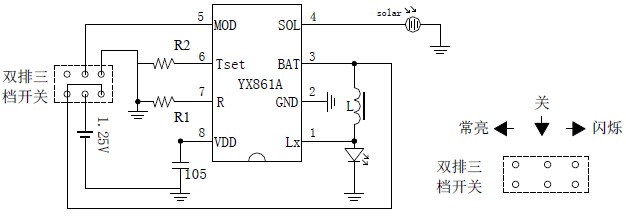 YX861A 应用原理图