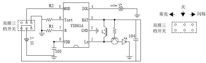 2.5V 驱动白光和灯串应用