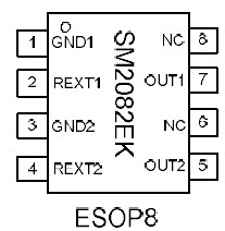 SM2082EK管脚图介绍
