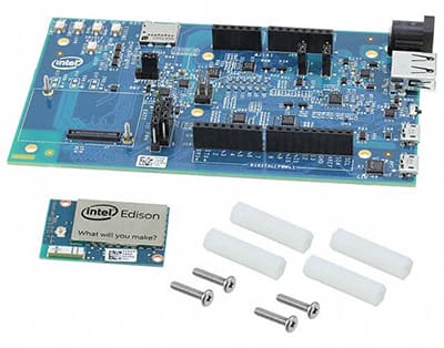 Intel Edison 开发平台板图片